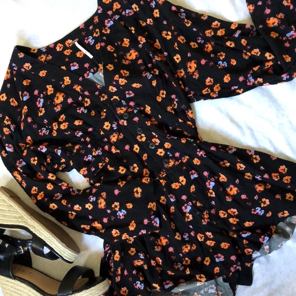 Free People Pants - Free People L’amour Floral Romper
